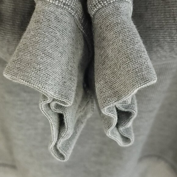 Dallas Cowboys Sweatshirt Mens Large NFL Active Gray Blue Embroidered Distressed - Picture 10 of 12